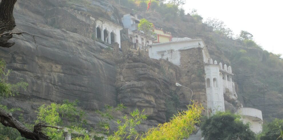 Temple in Hanuman Dhara Chitrakoot
