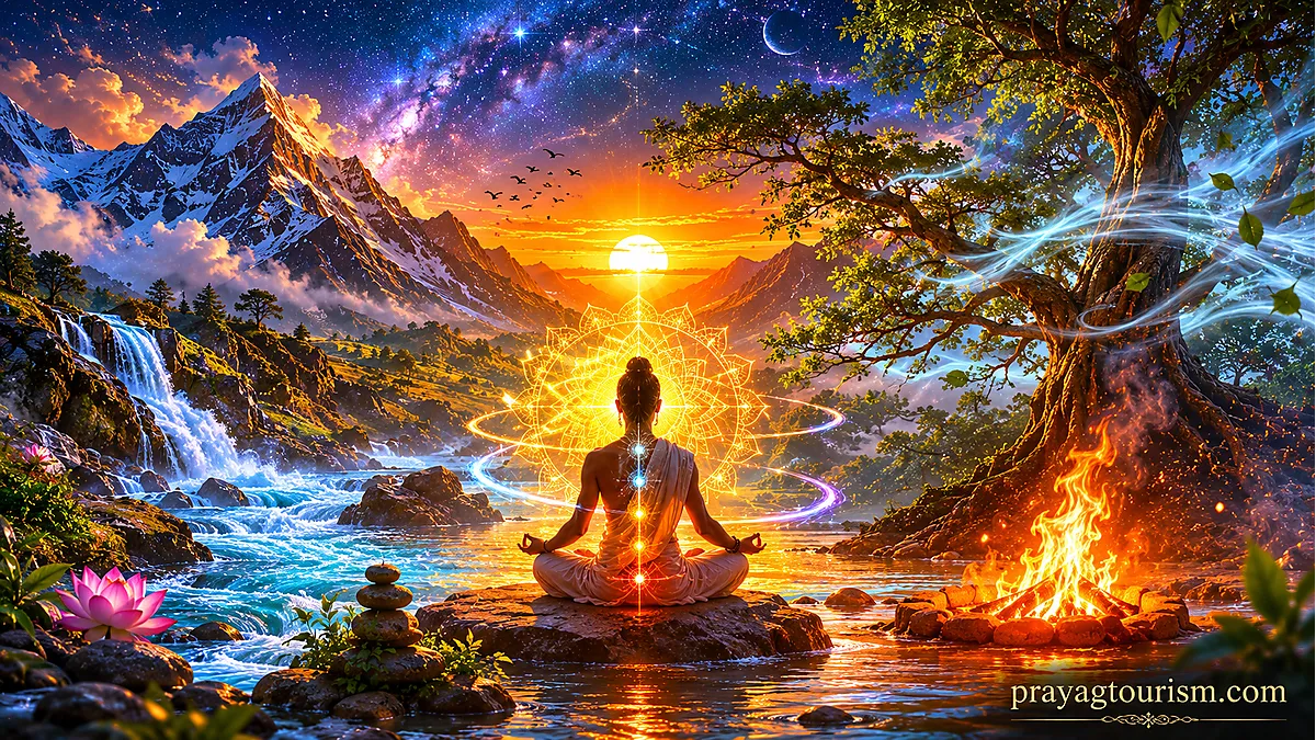 How the Panchatattva Earth, Water, Fire, Air, and Space inside you are the same as the universe outside