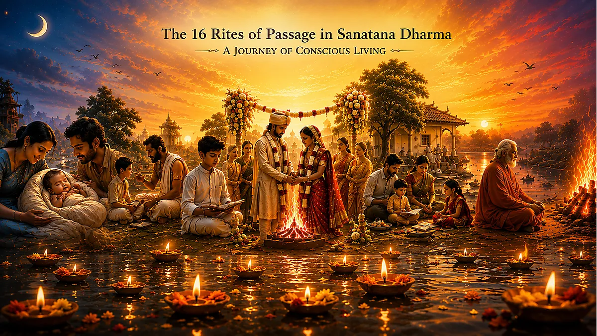 Saṃskāra — The 16 Sacred Rites of Passage in Sanatana Dharma