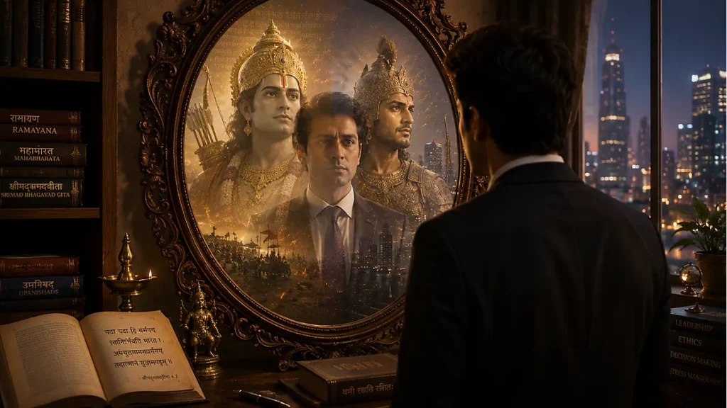 The Mythological Mirror — How Ancient Epics Reflect Modern Crises