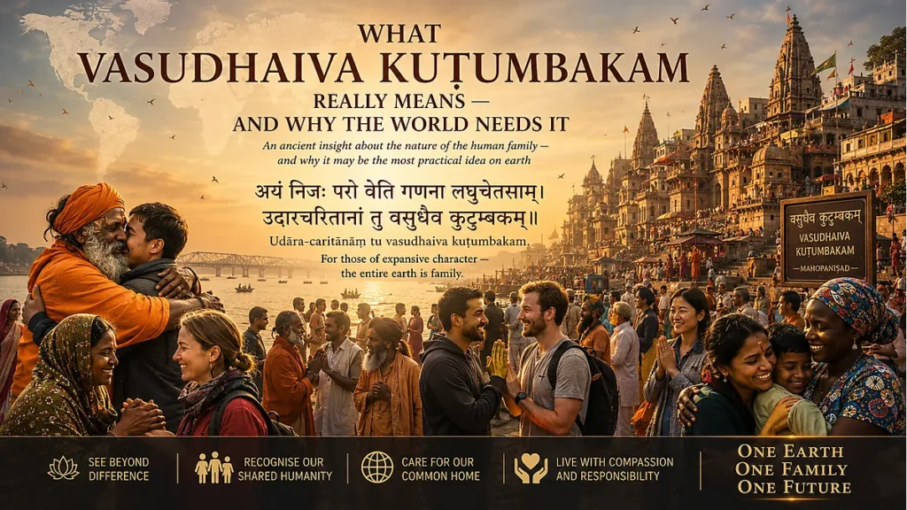 Vasudhaiva Kuṭumbakam