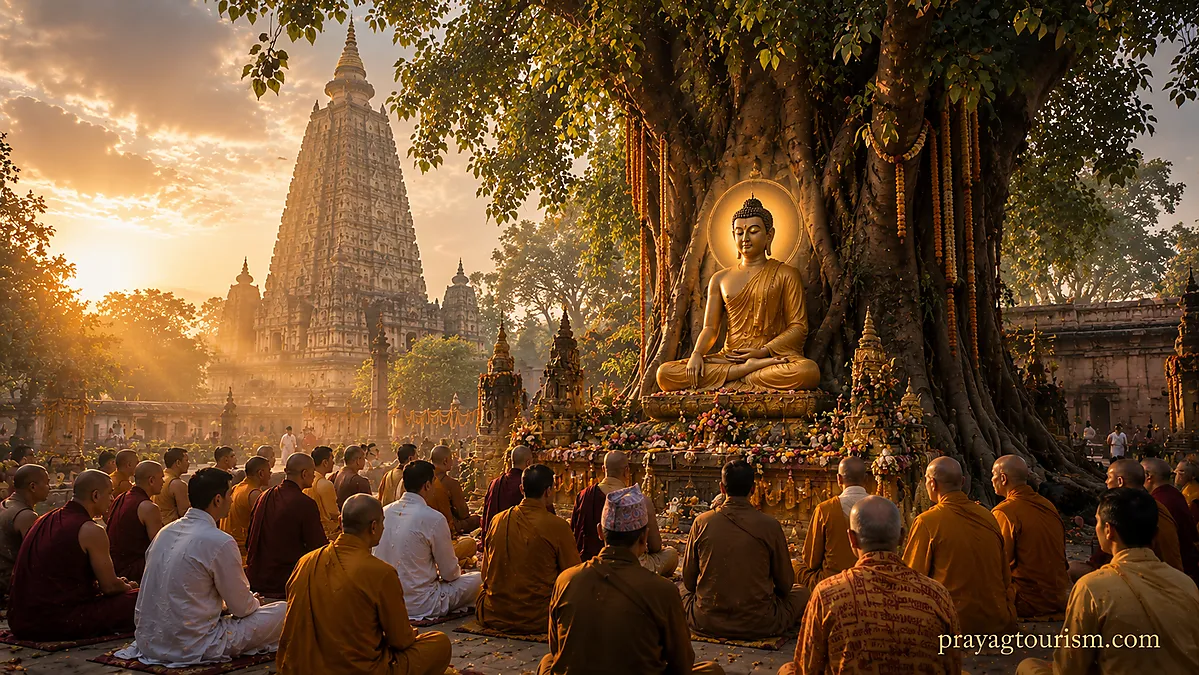 Lord Buddha Avatar seated beneath the Bodhi Tree symbolizing awakening, compassion and inner transformation