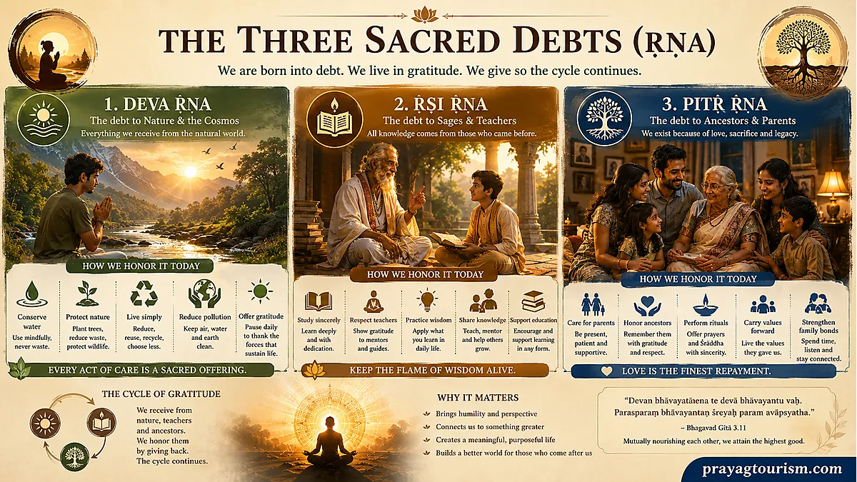 three Sacred Debts in Hinduism