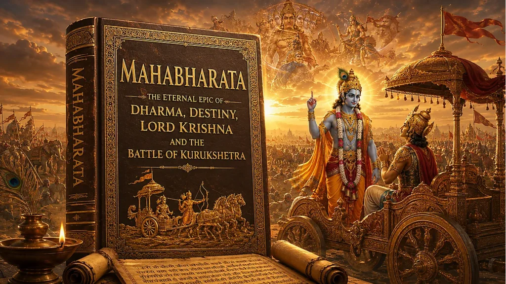 MAHABHARATA: THE ETERNAL EPIC OF DHARMA, DESTINY, LORD KRISHNA AND THE BATTLE OF KURUKSHETRA