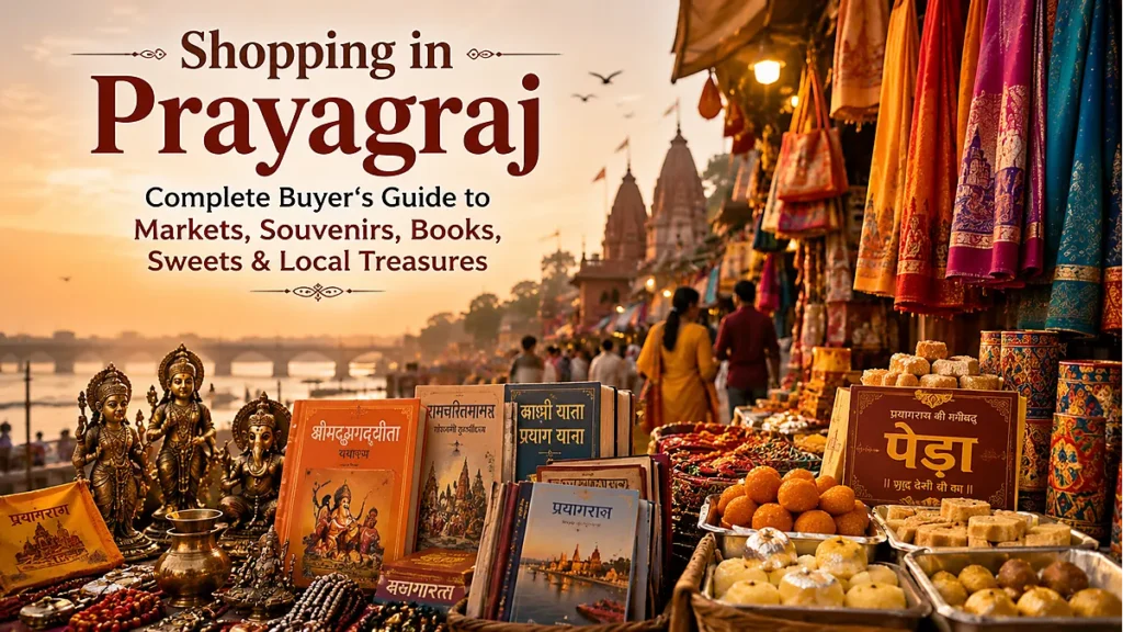 Shopping in Prayagraj Complete Buyer Guide to Markets, Souvenirs, Books, Sweets & Local Treasures