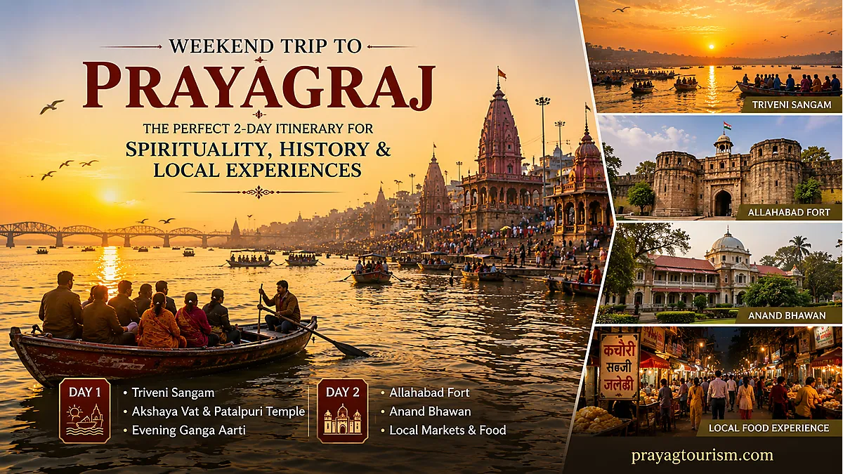 Weekend Trip to Prayagraj The Perfect 2-Day Itinerary for Spirituality, History & Local Experiences