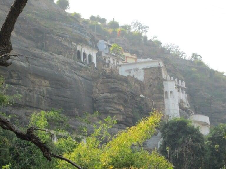 Temple in Hanuman Dhara Chitrakoot