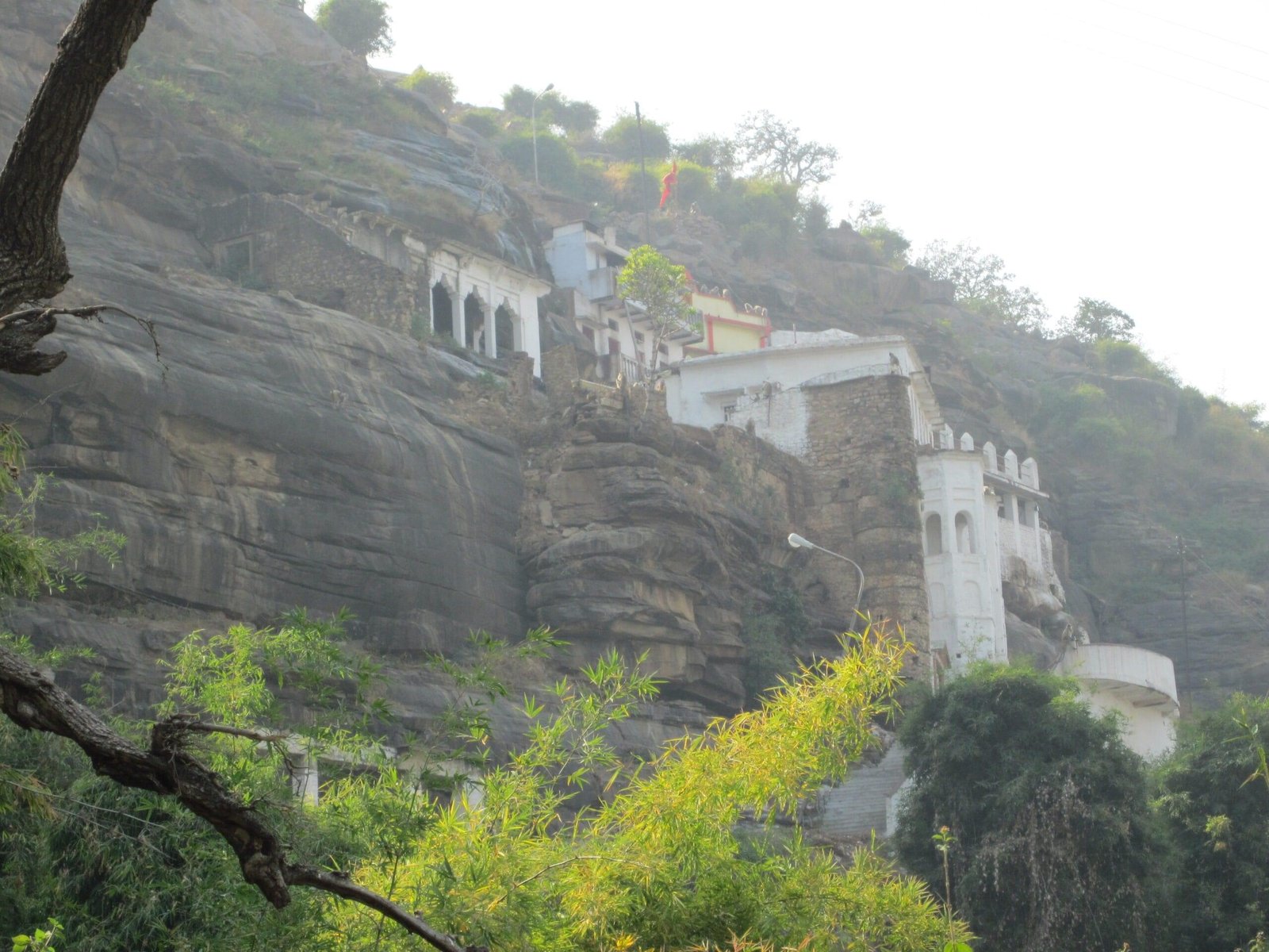 Temple in Hanuman Dhara Chitrakoot